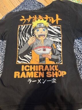 Bundle of 3 Naruto & My Hero Academia Anime Graphic Tees - Men's Large
